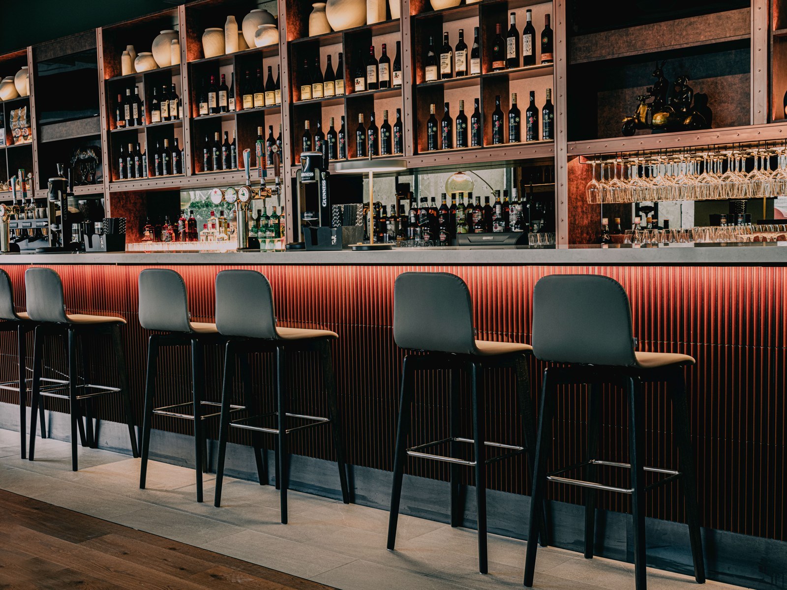 The Golf Groove bar and hospitality space